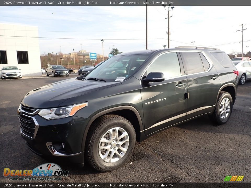 2020 Chevrolet Traverse LT AWD Graphite Metallic / Jet Black Photo #1