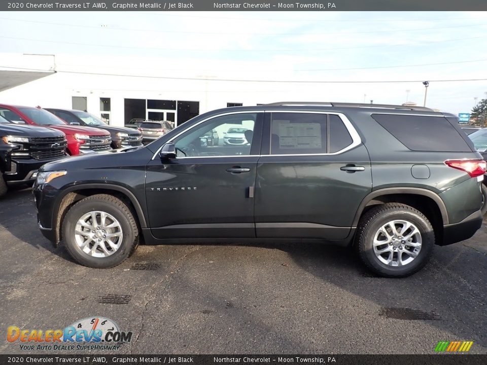 2020 Chevrolet Traverse LT AWD Graphite Metallic / Jet Black Photo #2
