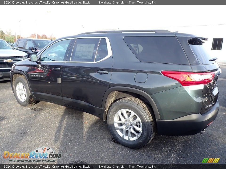 2020 Chevrolet Traverse LT AWD Graphite Metallic / Jet Black Photo #3