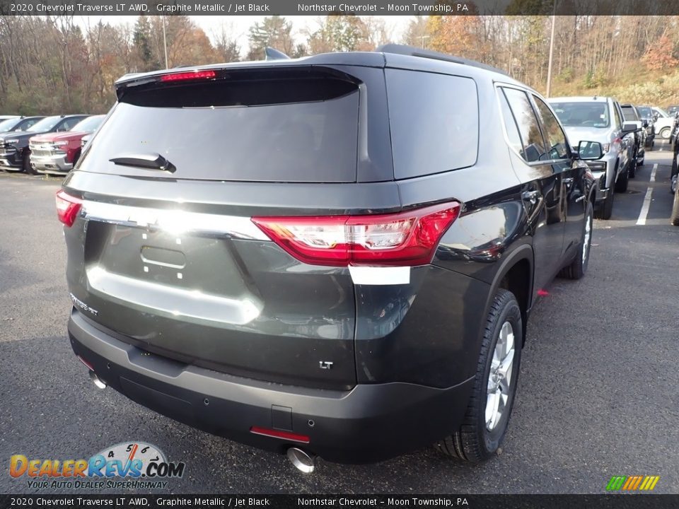 2020 Chevrolet Traverse LT AWD Graphite Metallic / Jet Black Photo #5