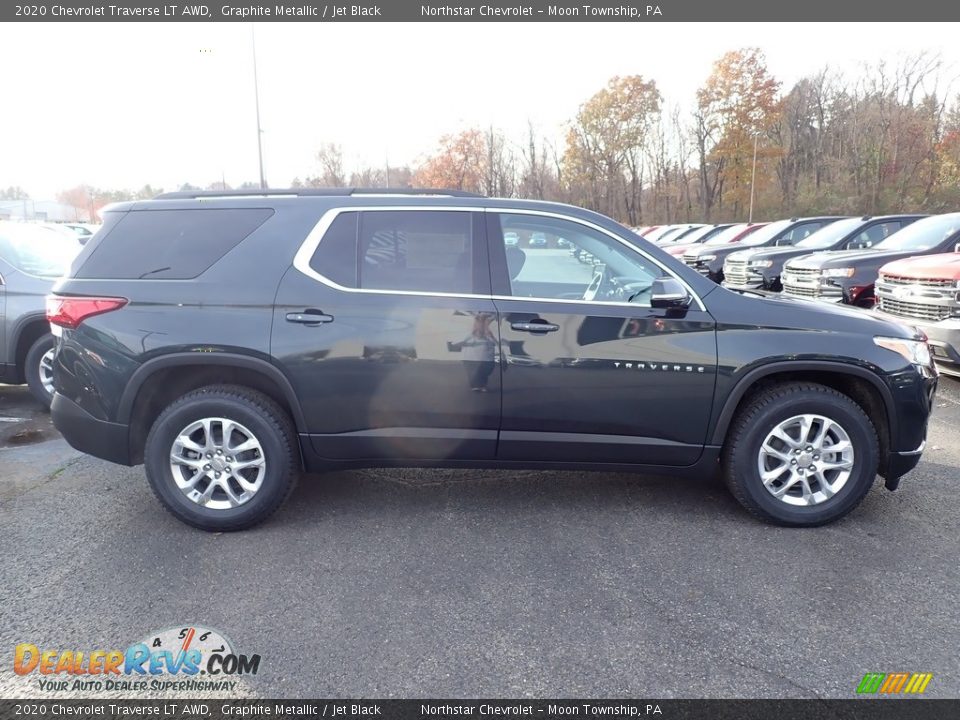 2020 Chevrolet Traverse LT AWD Graphite Metallic / Jet Black Photo #6