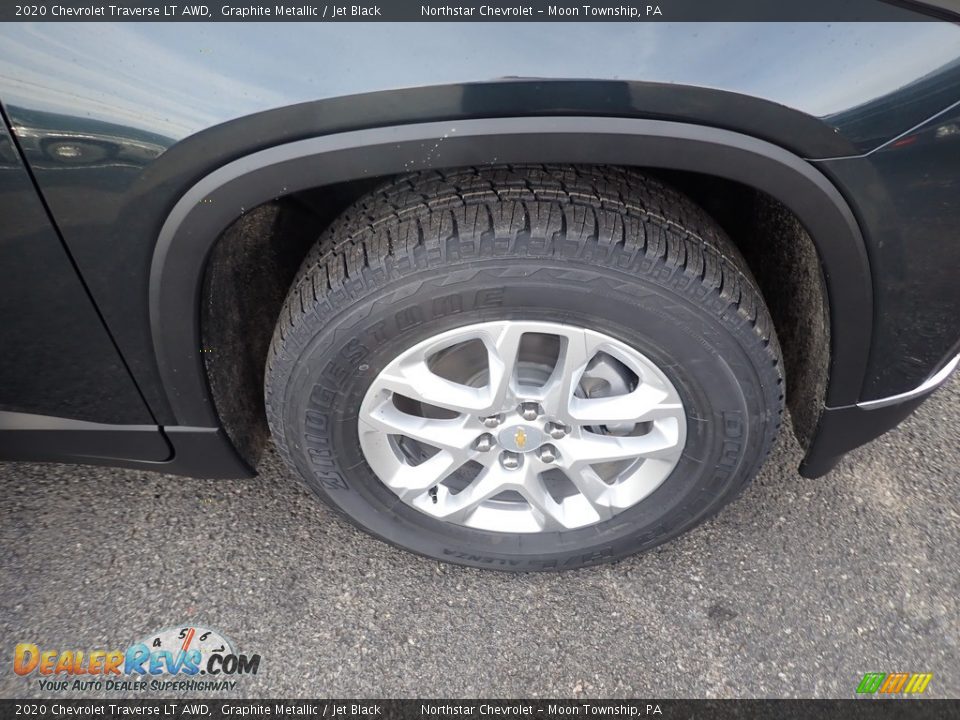 2020 Chevrolet Traverse LT AWD Graphite Metallic / Jet Black Photo #8