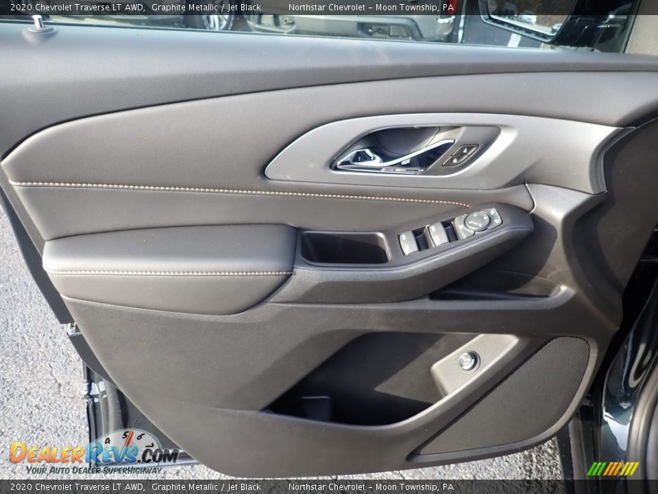 2020 Chevrolet Traverse LT AWD Graphite Metallic / Jet Black Photo #15
