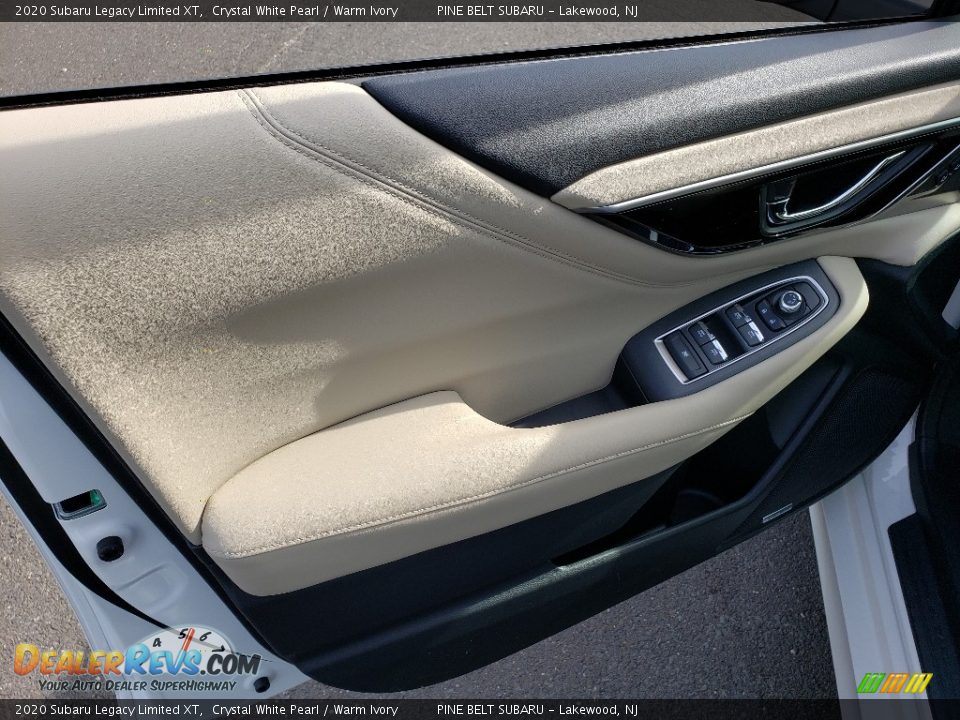 2020 Subaru Legacy Limited XT Crystal White Pearl / Warm Ivory Photo #8