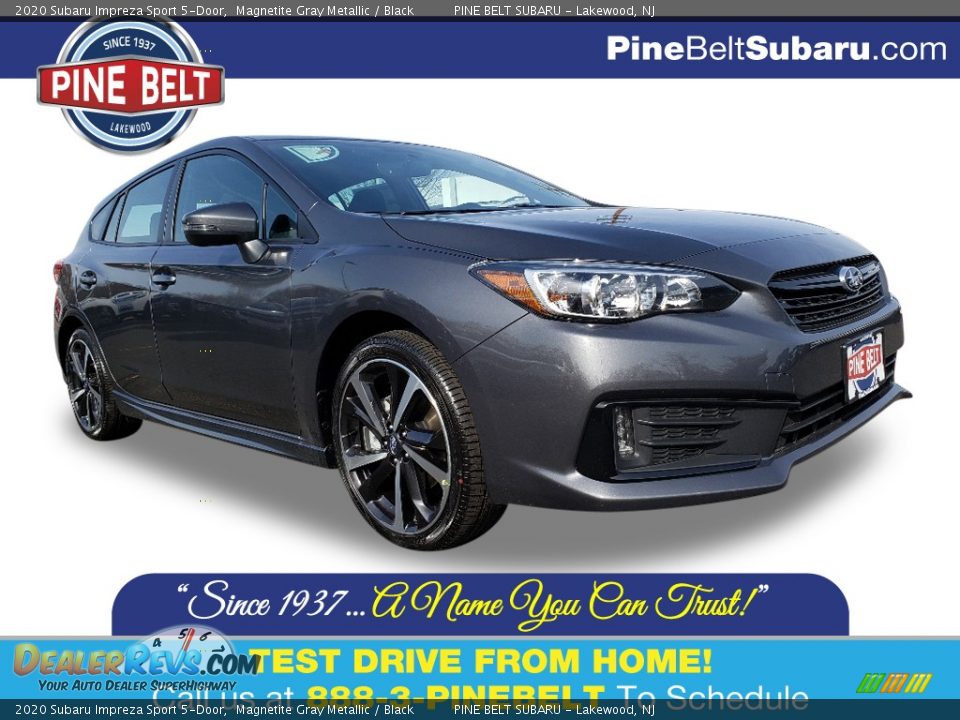 2020 Subaru Impreza Sport 5-Door Magnetite Gray Metallic / Black Photo #1