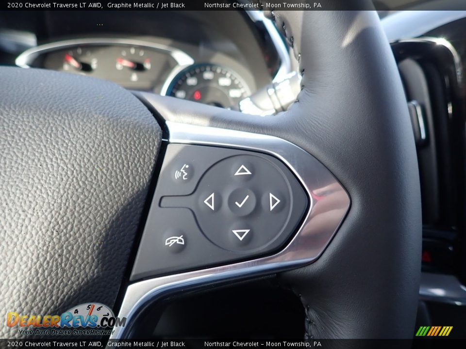2020 Chevrolet Traverse LT AWD Graphite Metallic / Jet Black Photo #20