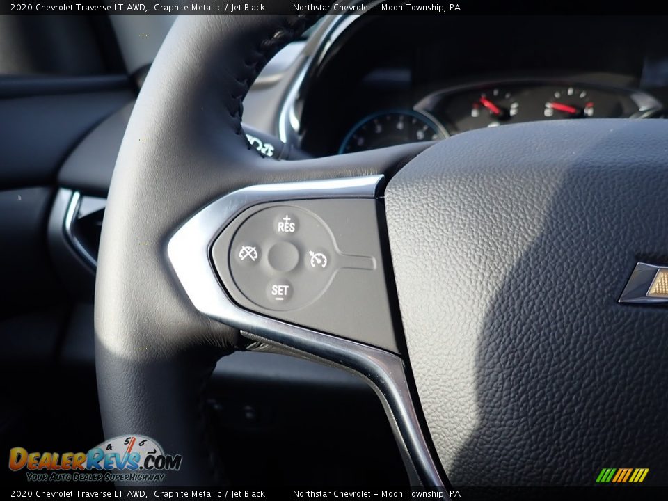 2020 Chevrolet Traverse LT AWD Graphite Metallic / Jet Black Photo #21