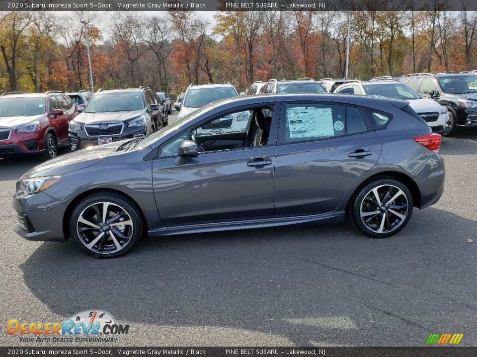 2020 Subaru Impreza Sport 5-Door Magnetite Gray Metallic / Black Photo #3