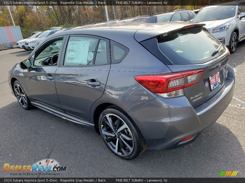 2020 Subaru Impreza Sport 5-Door Magnetite Gray Metallic / Black Photo #4