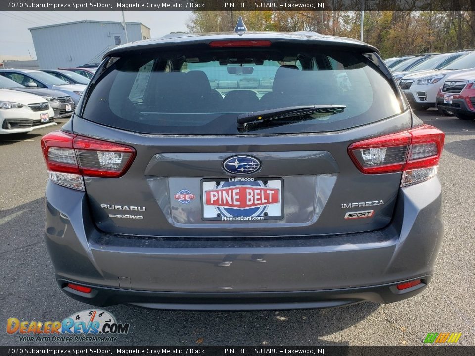 2020 Subaru Impreza Sport 5-Door Magnetite Gray Metallic / Black Photo #5