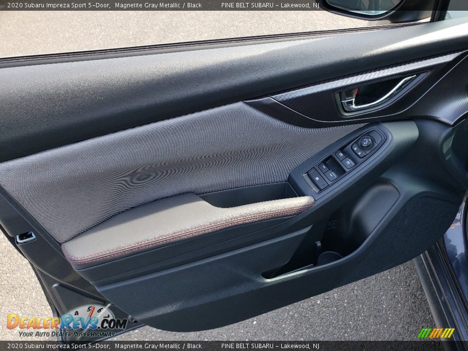 2020 Subaru Impreza Sport 5-Door Magnetite Gray Metallic / Black Photo #8