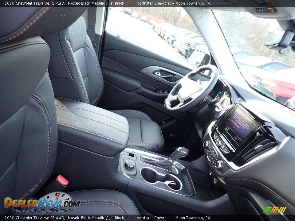 2020 Chevrolet Traverse RS AWD Mosaic Black Metallic / Jet Black Photo #9
