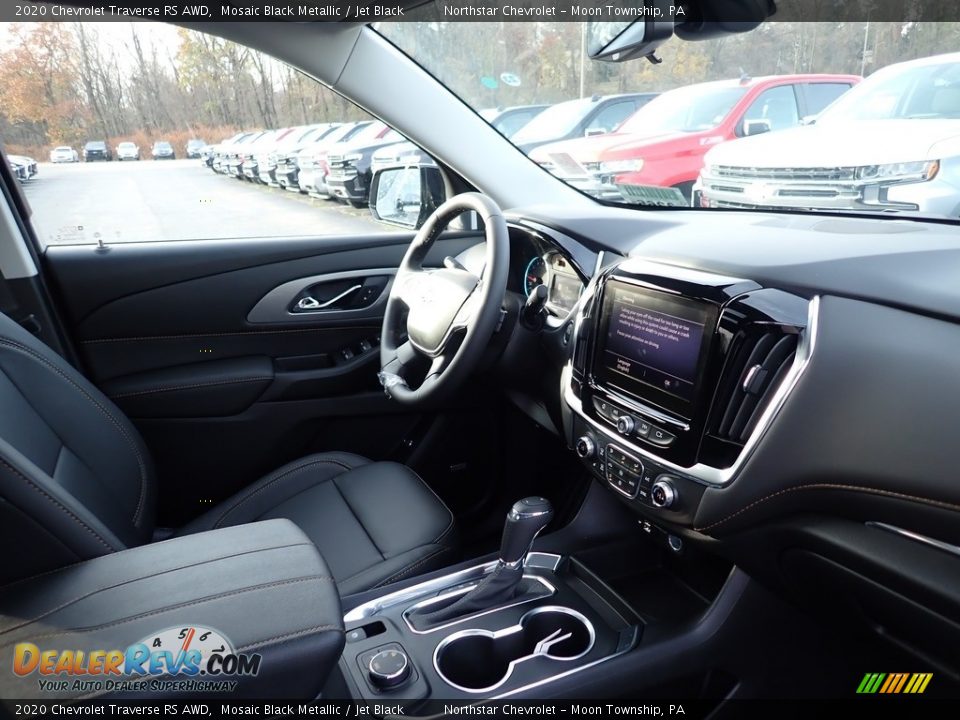 2020 Chevrolet Traverse RS AWD Mosaic Black Metallic / Jet Black Photo #10