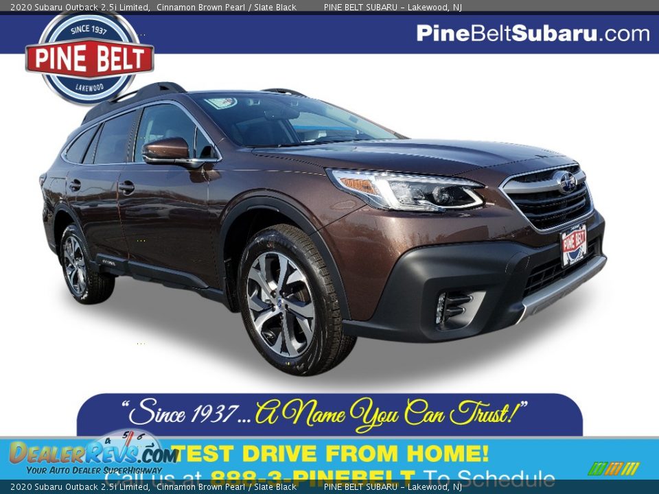 2020 Subaru Outback 2.5i Limited Cinnamon Brown Pearl / Slate Black Photo #1