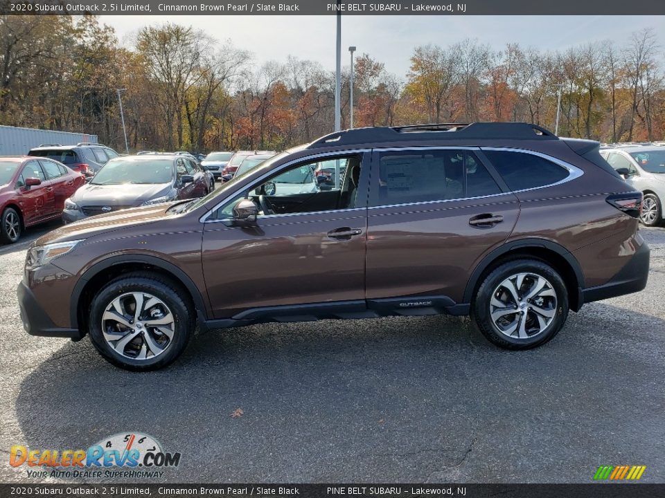 2020 Subaru Outback 2.5i Limited Cinnamon Brown Pearl / Slate Black Photo #3