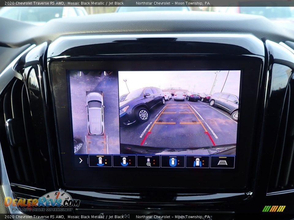 2020 Chevrolet Traverse RS AWD Mosaic Black Metallic / Jet Black Photo #18