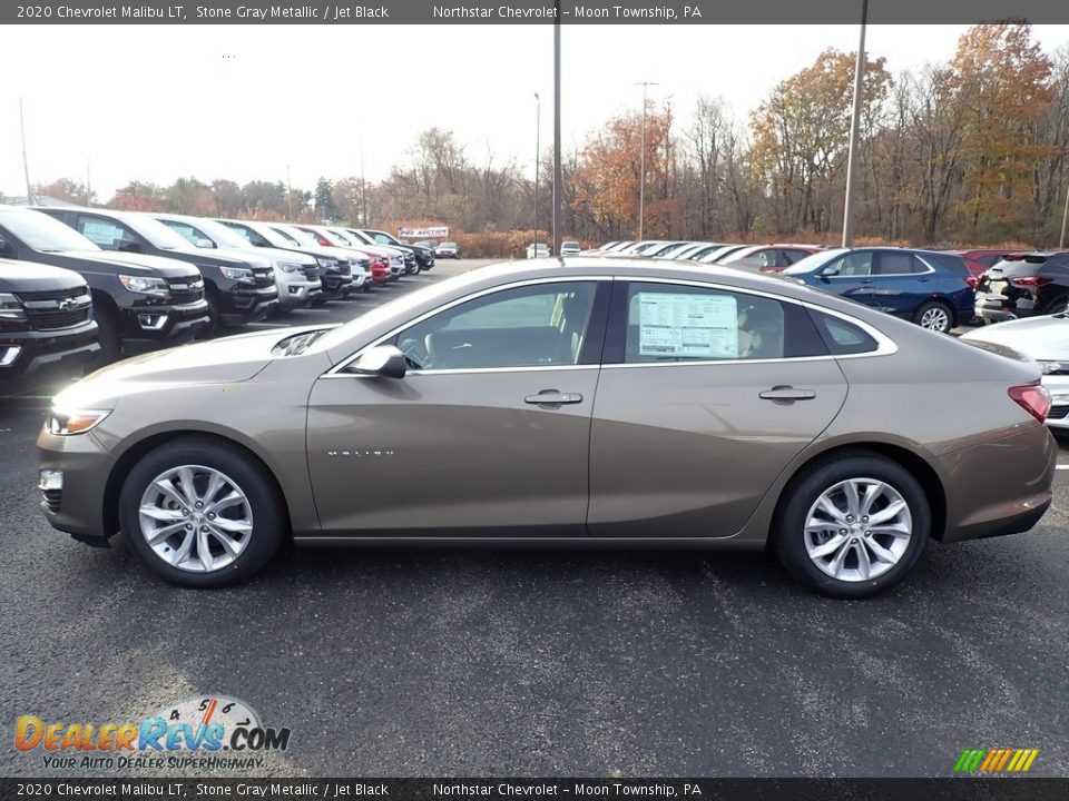 Stone Gray Metallic 2020 Chevrolet Malibu LT Photo #2