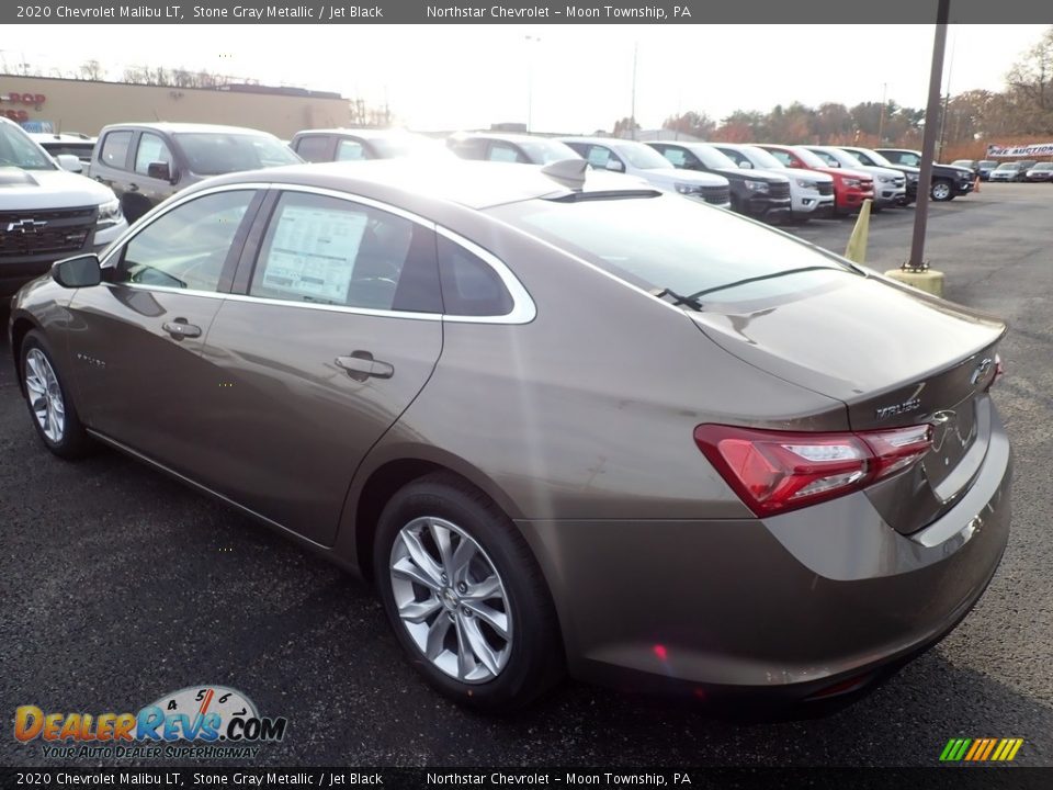 2020 Chevrolet Malibu LT Stone Gray Metallic / Jet Black Photo #3