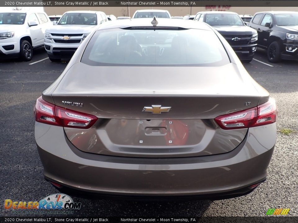 2020 Chevrolet Malibu LT Stone Gray Metallic / Jet Black Photo #4