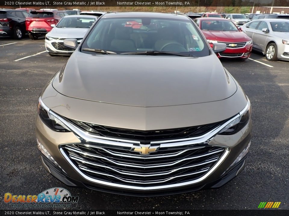 2020 Chevrolet Malibu LT Stone Gray Metallic / Jet Black Photo #8