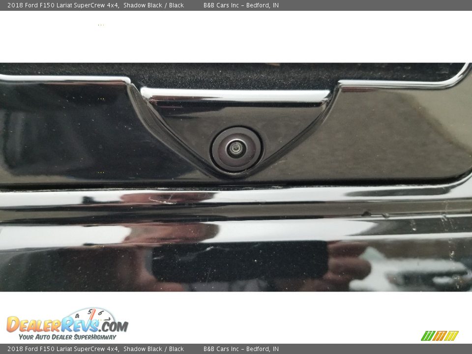 2018 Ford F150 Lariat SuperCrew 4x4 Shadow Black / Black Photo #12