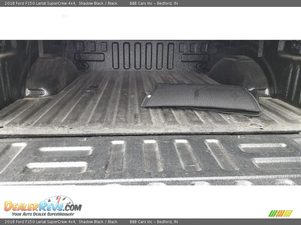 2018 Ford F150 Lariat SuperCrew 4x4 Shadow Black / Black Photo #13