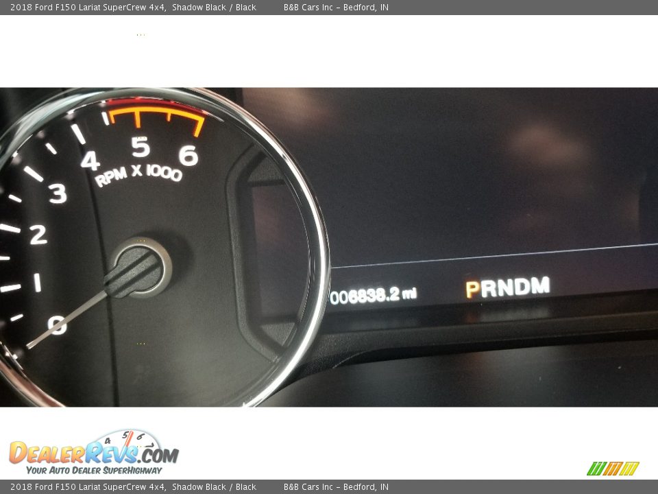 2018 Ford F150 Lariat SuperCrew 4x4 Shadow Black / Black Photo #17