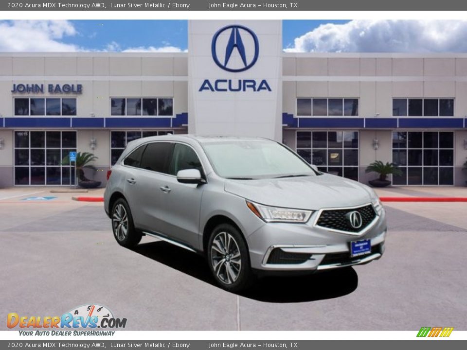 2020 Acura MDX Technology AWD Lunar Silver Metallic / Ebony Photo #1