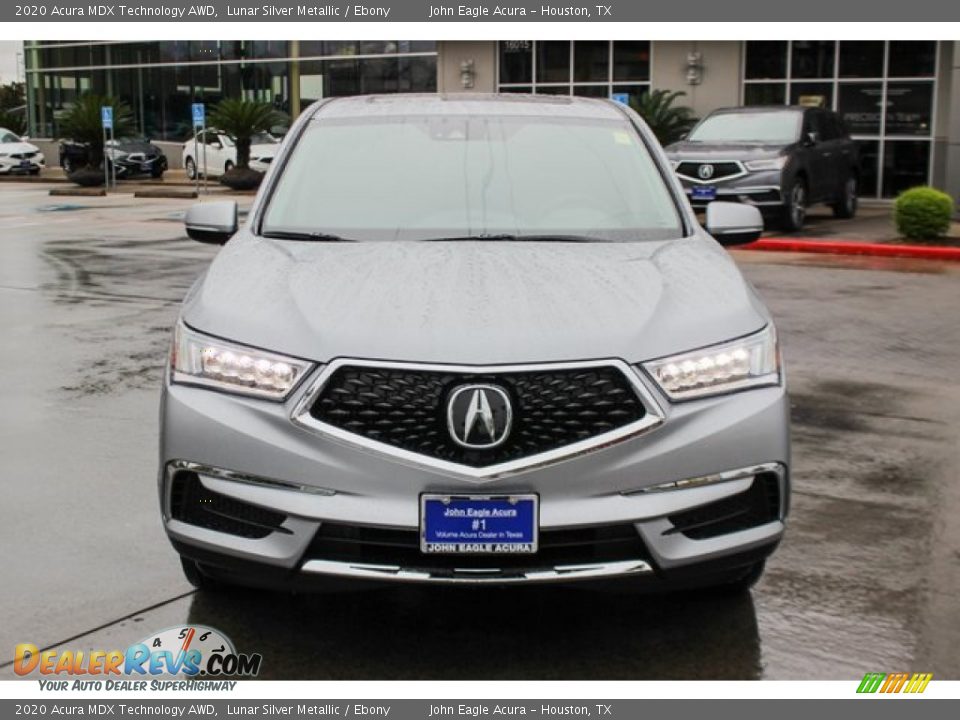 2020 Acura MDX Technology AWD Lunar Silver Metallic / Ebony Photo #3