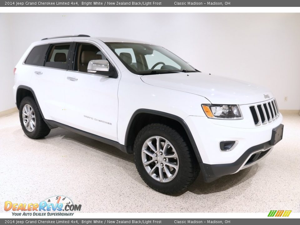 2014 Jeep Grand Cherokee Limited 4x4 Bright White / New Zealand Black/Light Frost Photo #1