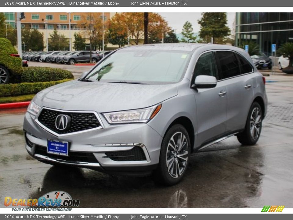 2020 Acura MDX Technology AWD Lunar Silver Metallic / Ebony Photo #4