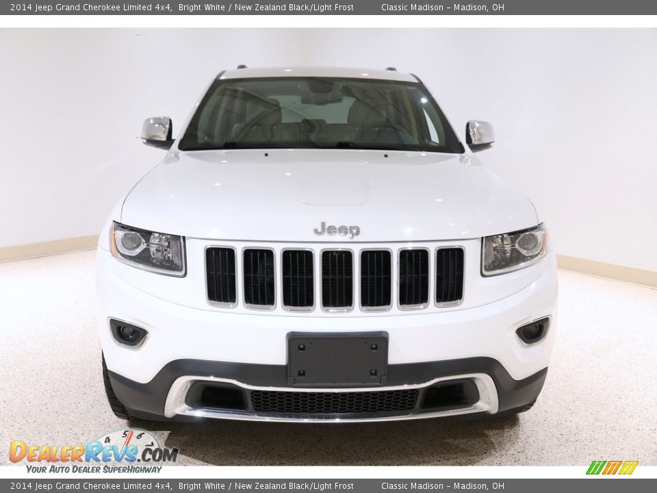 2014 Jeep Grand Cherokee Limited 4x4 Bright White / New Zealand Black/Light Frost Photo #2