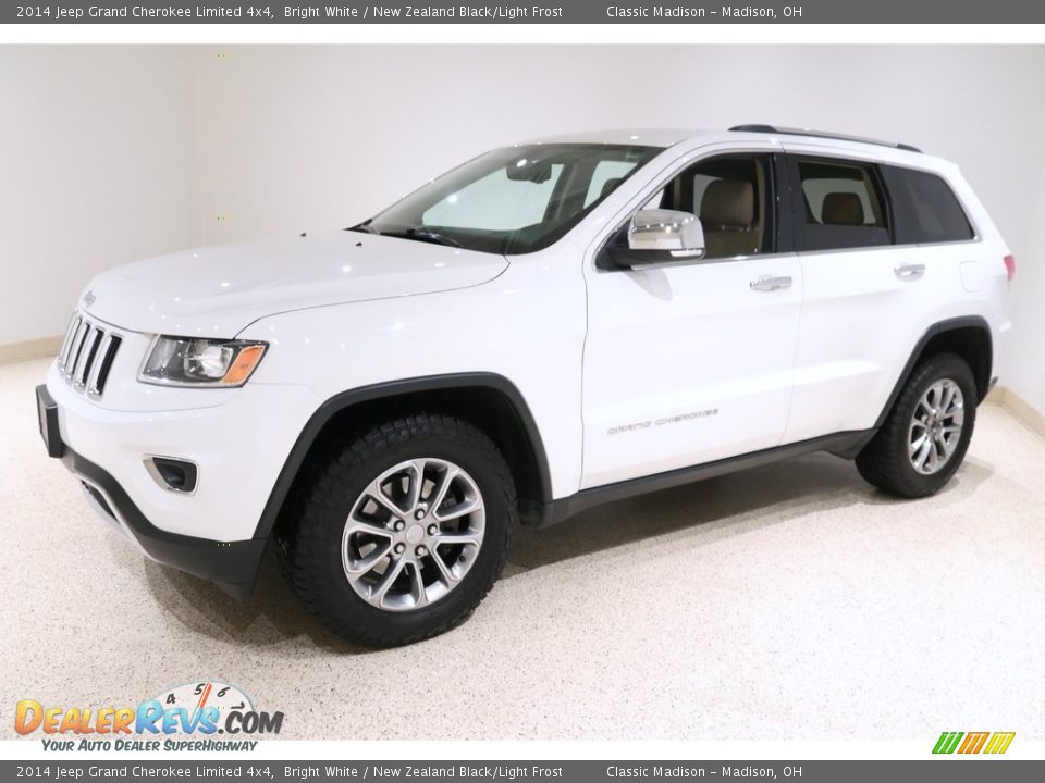 2014 Jeep Grand Cherokee Limited 4x4 Bright White / New Zealand Black/Light Frost Photo #3