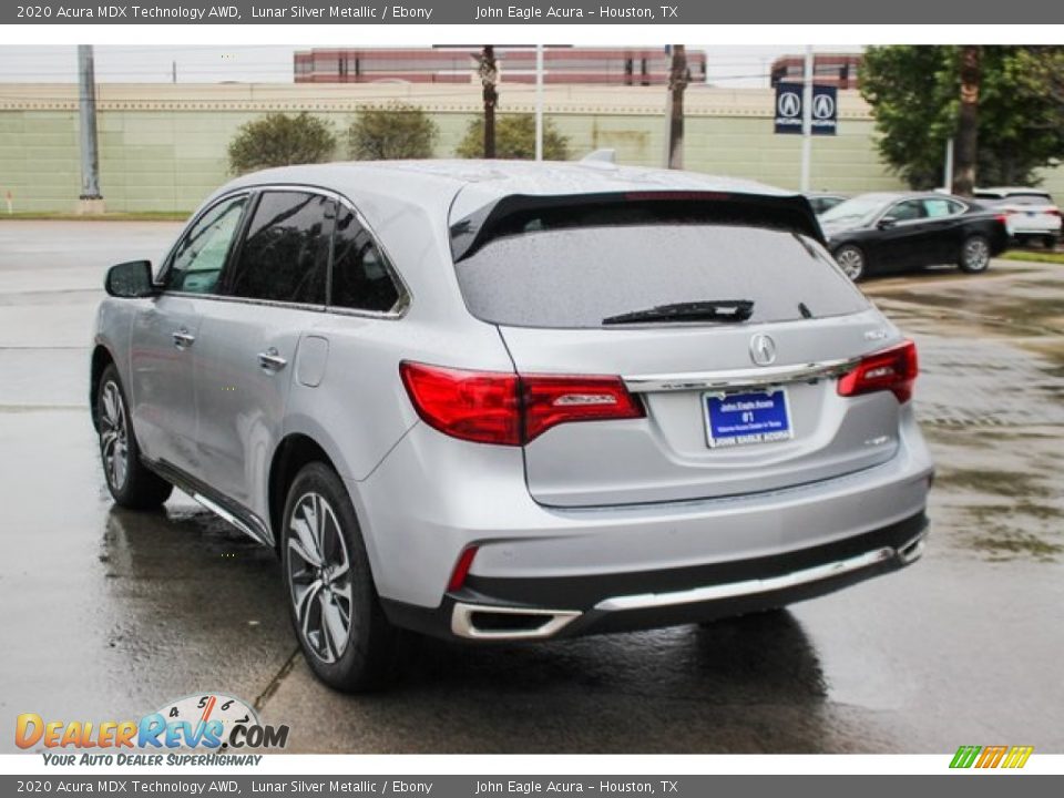2020 Acura MDX Technology AWD Lunar Silver Metallic / Ebony Photo #6