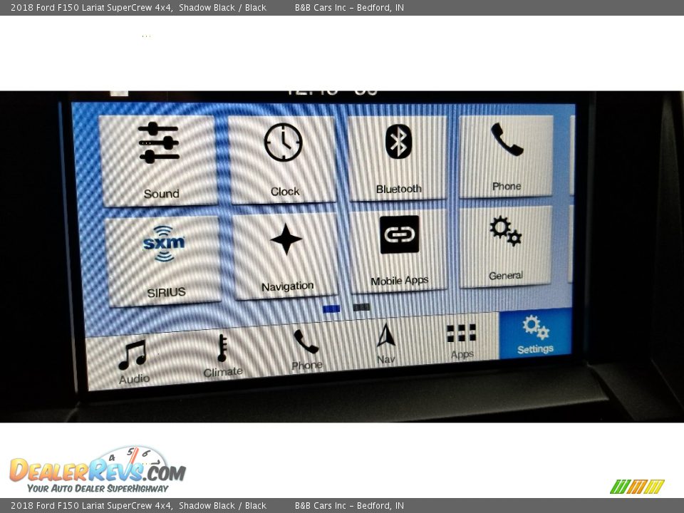 2018 Ford F150 Lariat SuperCrew 4x4 Shadow Black / Black Photo #22