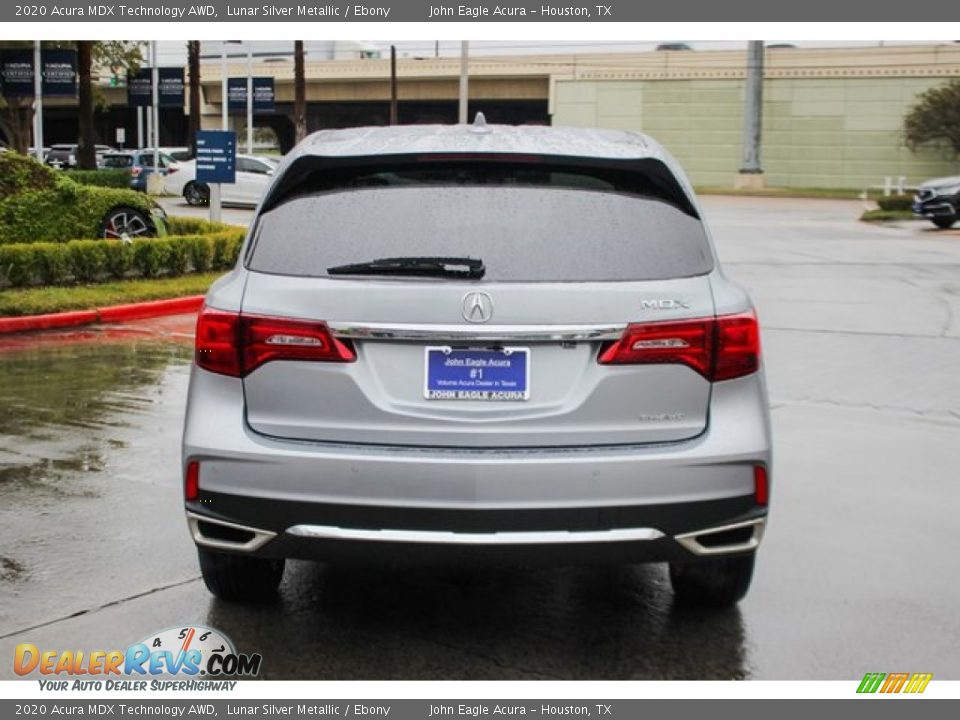 2020 Acura MDX Technology AWD Lunar Silver Metallic / Ebony Photo #7