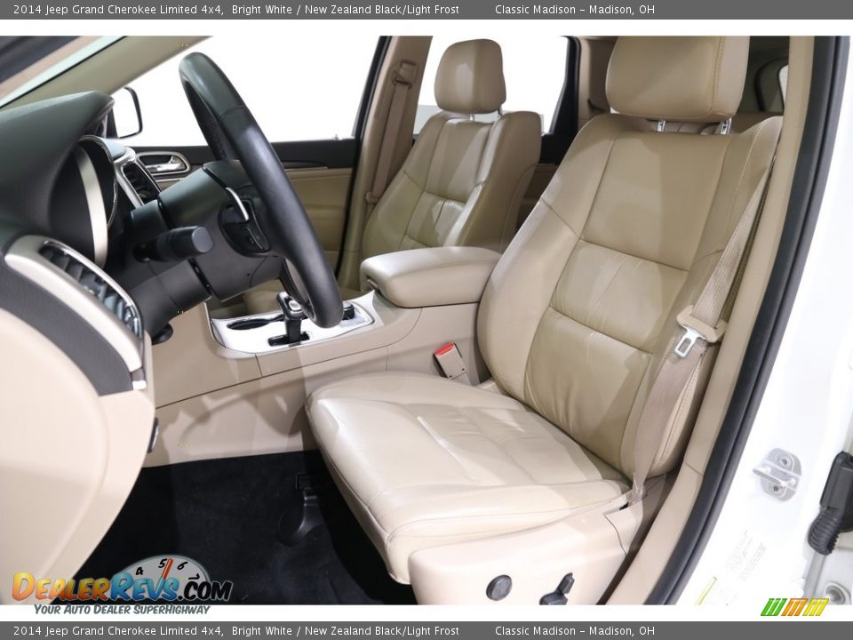 2014 Jeep Grand Cherokee Limited 4x4 Bright White / New Zealand Black/Light Frost Photo #5