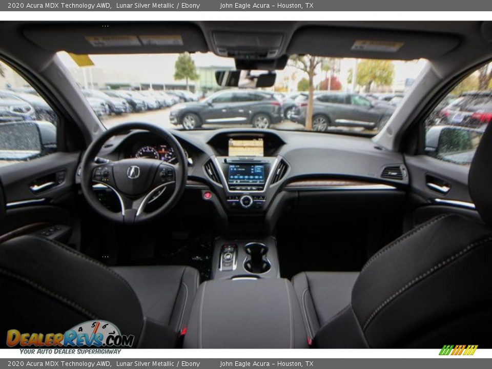2020 Acura MDX Technology AWD Lunar Silver Metallic / Ebony Photo #10