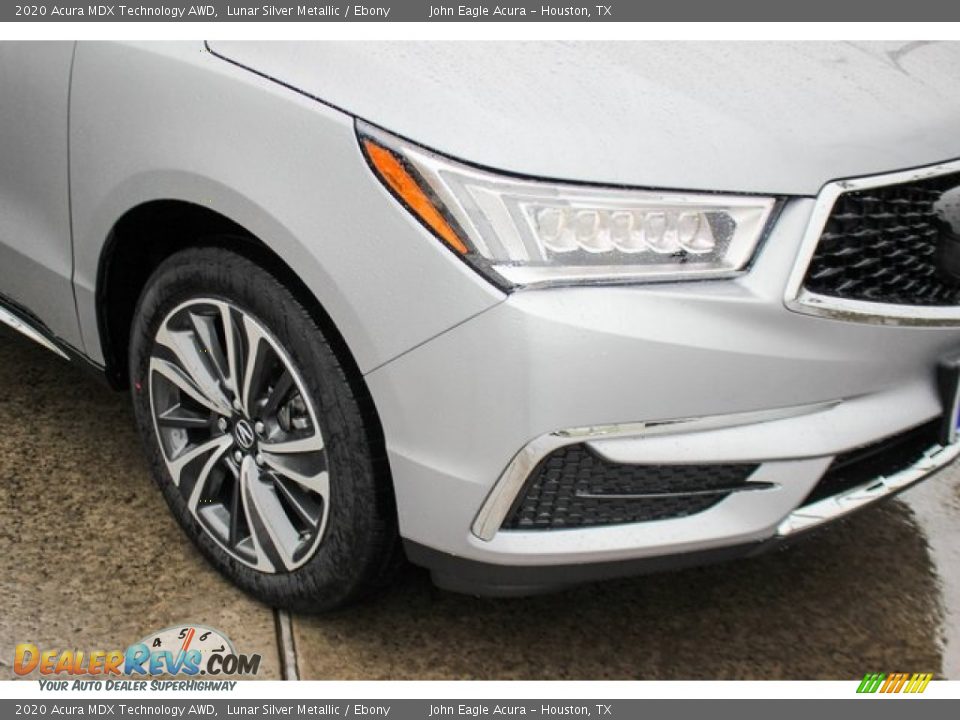 2020 Acura MDX Technology AWD Lunar Silver Metallic / Ebony Photo #11