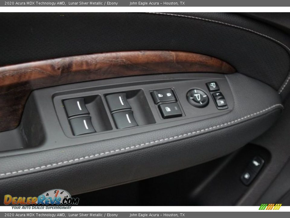 2020 Acura MDX Technology AWD Lunar Silver Metallic / Ebony Photo #13
