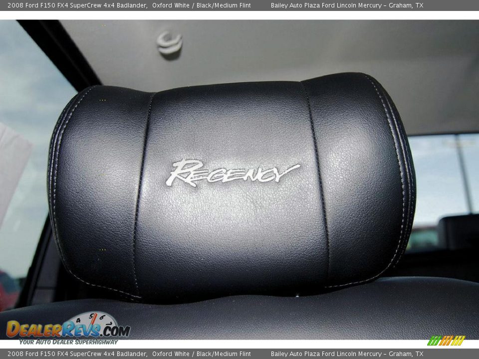 2008 Ford F150 FX4 SuperCrew 4x4 Badlander Oxford White / Black/Medium Flint Photo #16