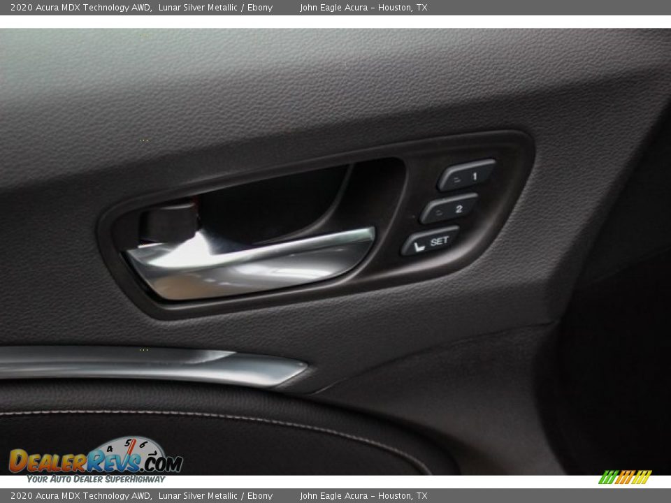 2020 Acura MDX Technology AWD Lunar Silver Metallic / Ebony Photo #14