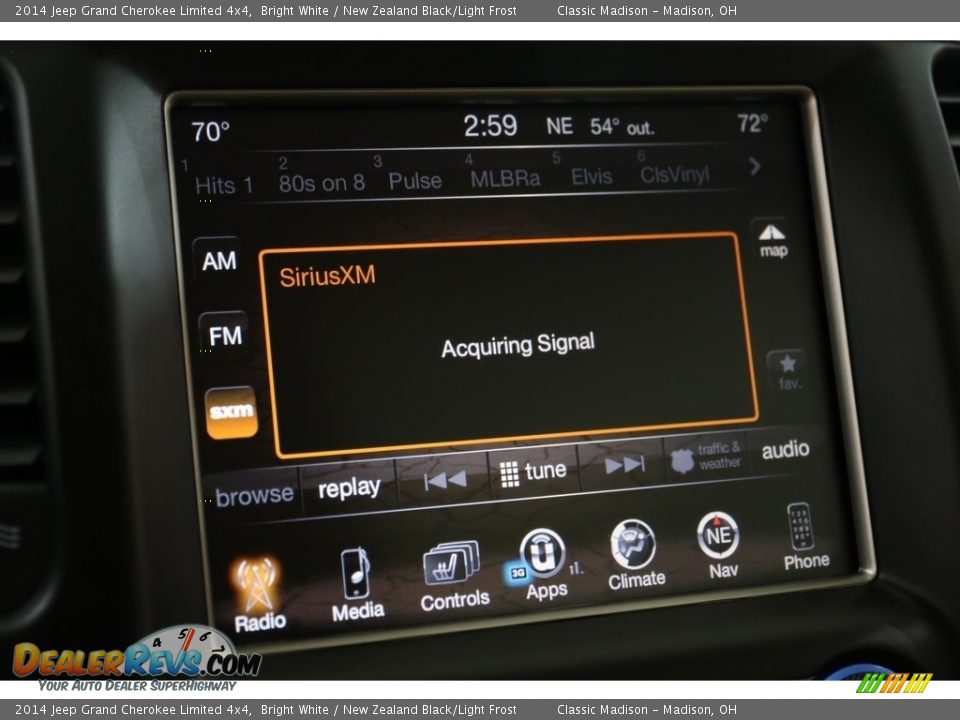 2014 Jeep Grand Cherokee Limited 4x4 Bright White / New Zealand Black/Light Frost Photo #10