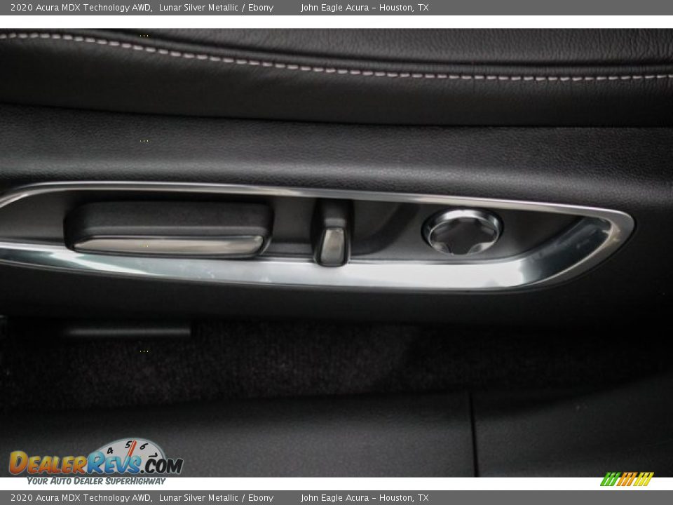 2020 Acura MDX Technology AWD Lunar Silver Metallic / Ebony Photo #16