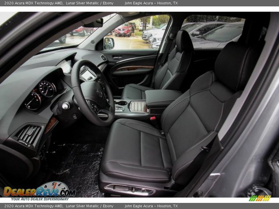 2020 Acura MDX Technology AWD Lunar Silver Metallic / Ebony Photo #19