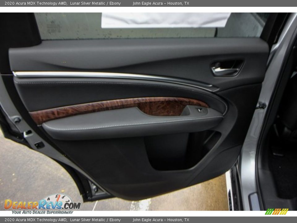 2020 Acura MDX Technology AWD Lunar Silver Metallic / Ebony Photo #20