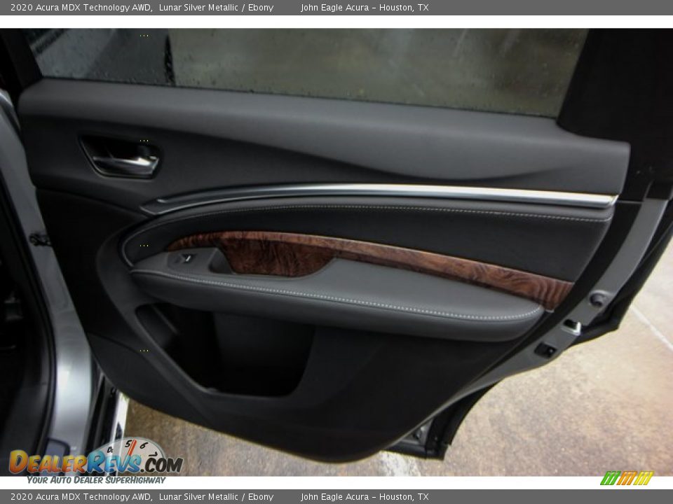 2020 Acura MDX Technology AWD Lunar Silver Metallic / Ebony Photo #24
