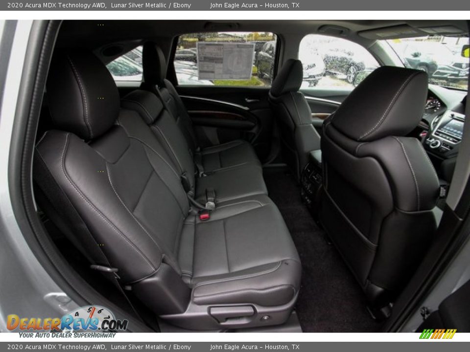 2020 Acura MDX Technology AWD Lunar Silver Metallic / Ebony Photo #25