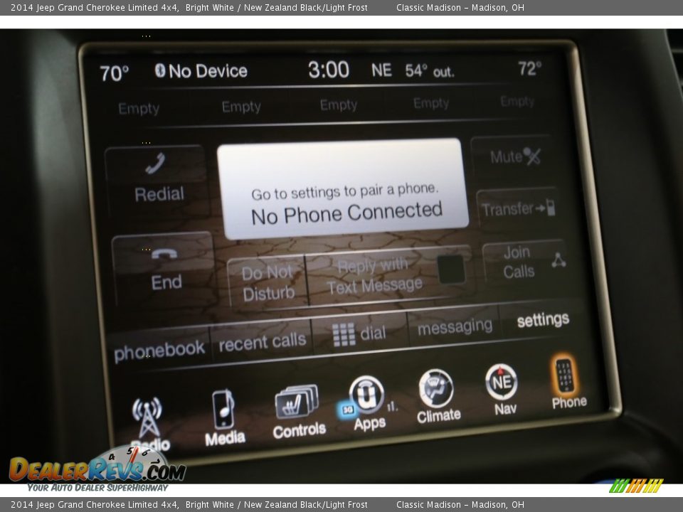 2014 Jeep Grand Cherokee Limited 4x4 Bright White / New Zealand Black/Light Frost Photo #19