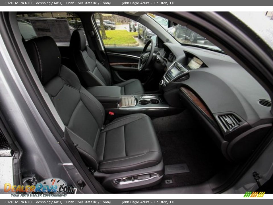 2020 Acura MDX Technology AWD Lunar Silver Metallic / Ebony Photo #27